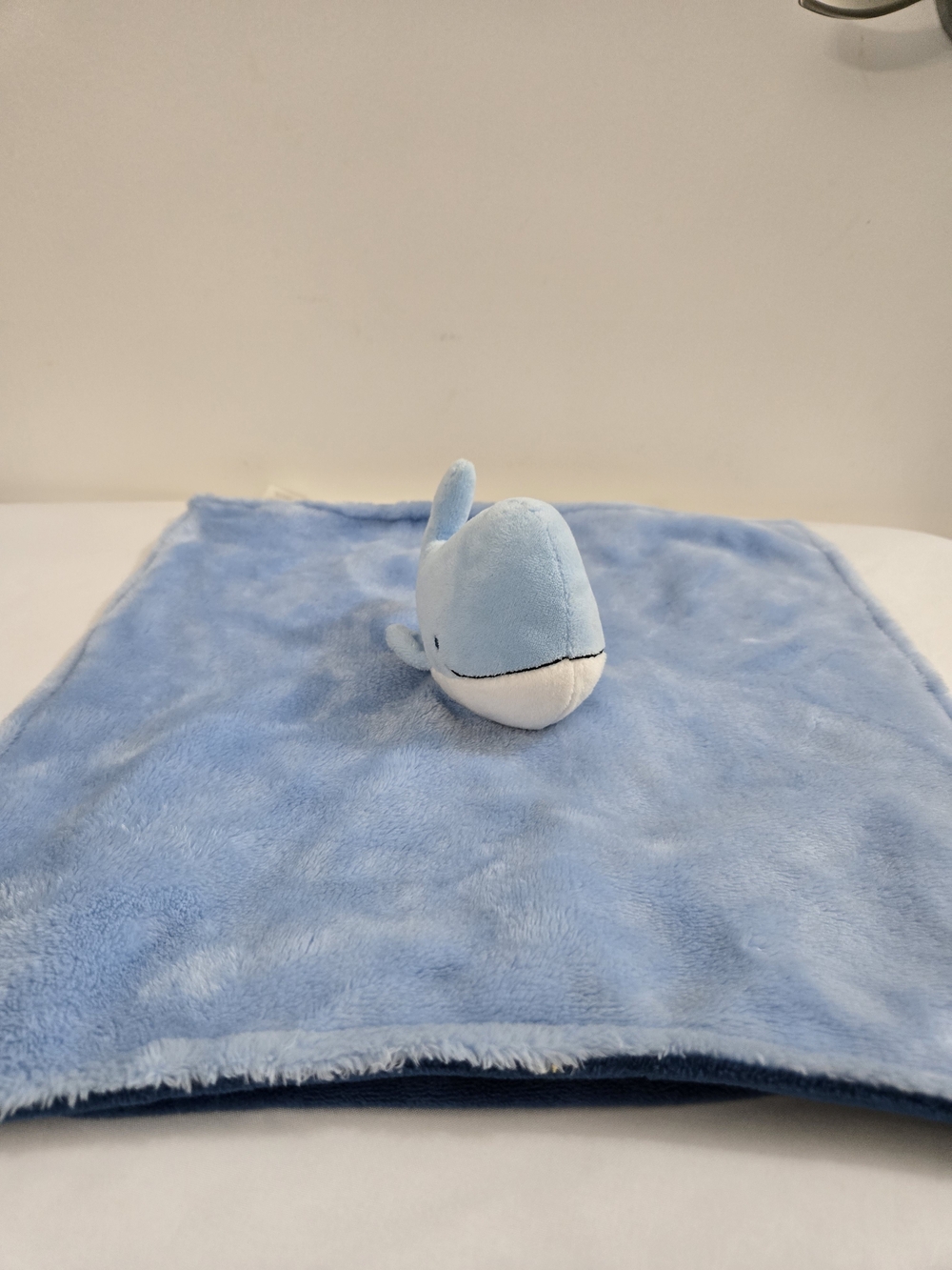 Carter's Just One You Blue Whale Lovey Security Blanket Plush #68452 2023